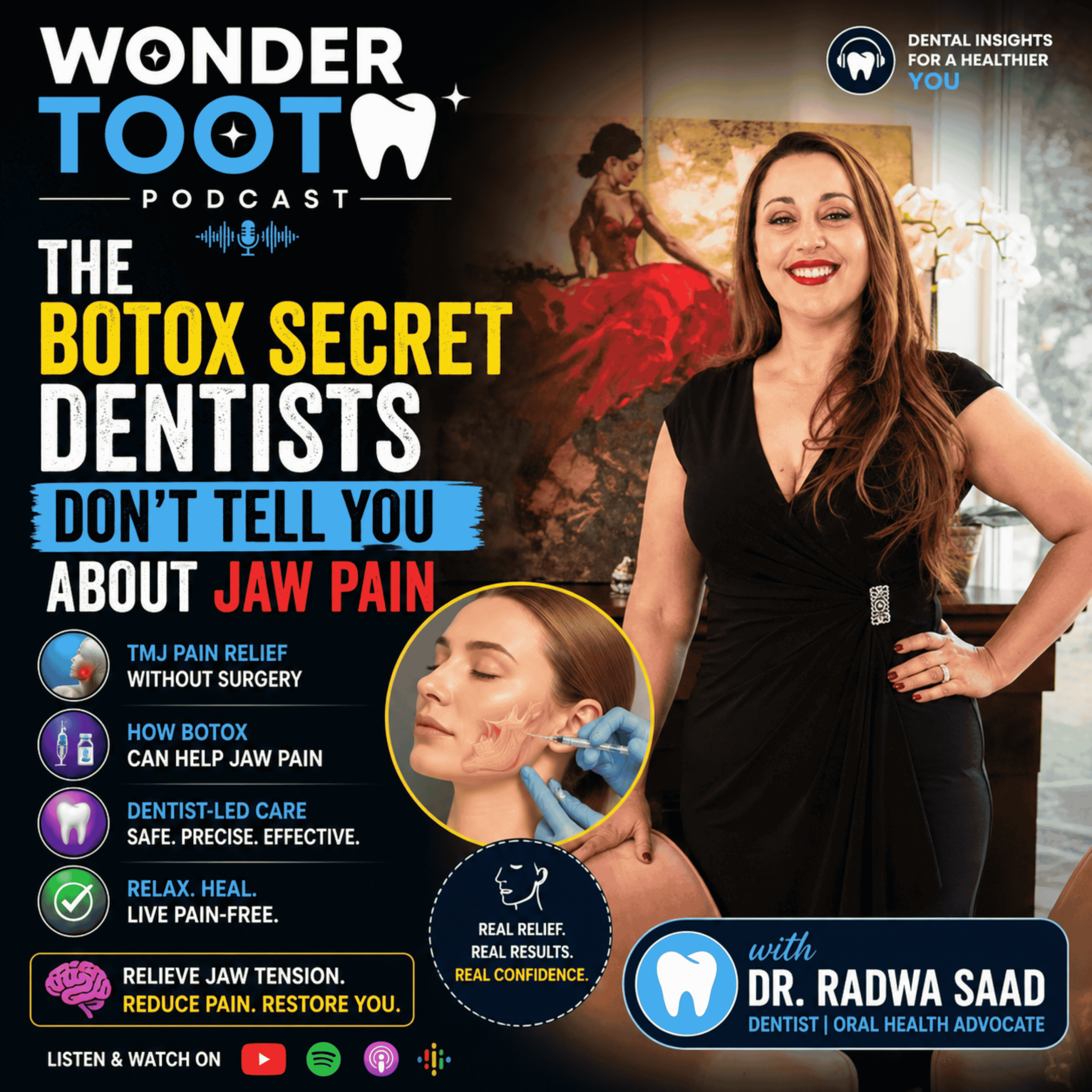 Botox for Grinding, TMJ, Jaw Pain & Facial Aesthetics